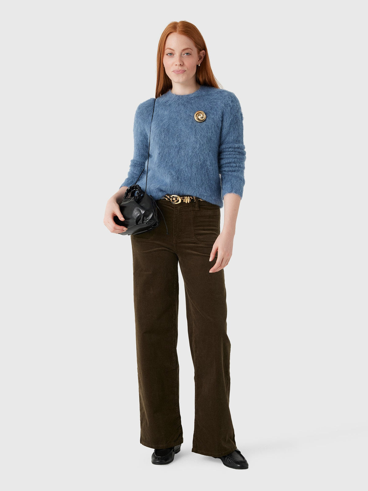 Vince Women's Brushed Crew Neck Sweater