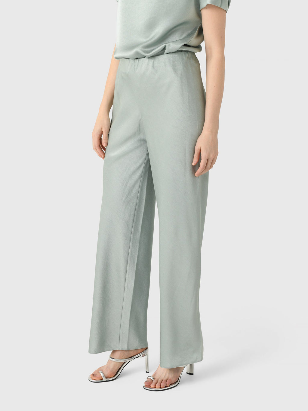 Vince Women's Fluid Satin Bias Pant