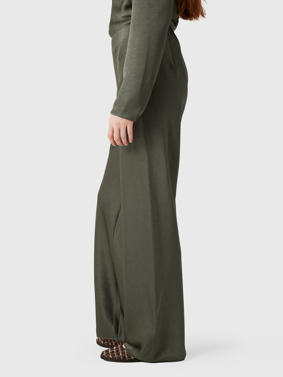 Vince Women's Fluid Satin Bias Pant