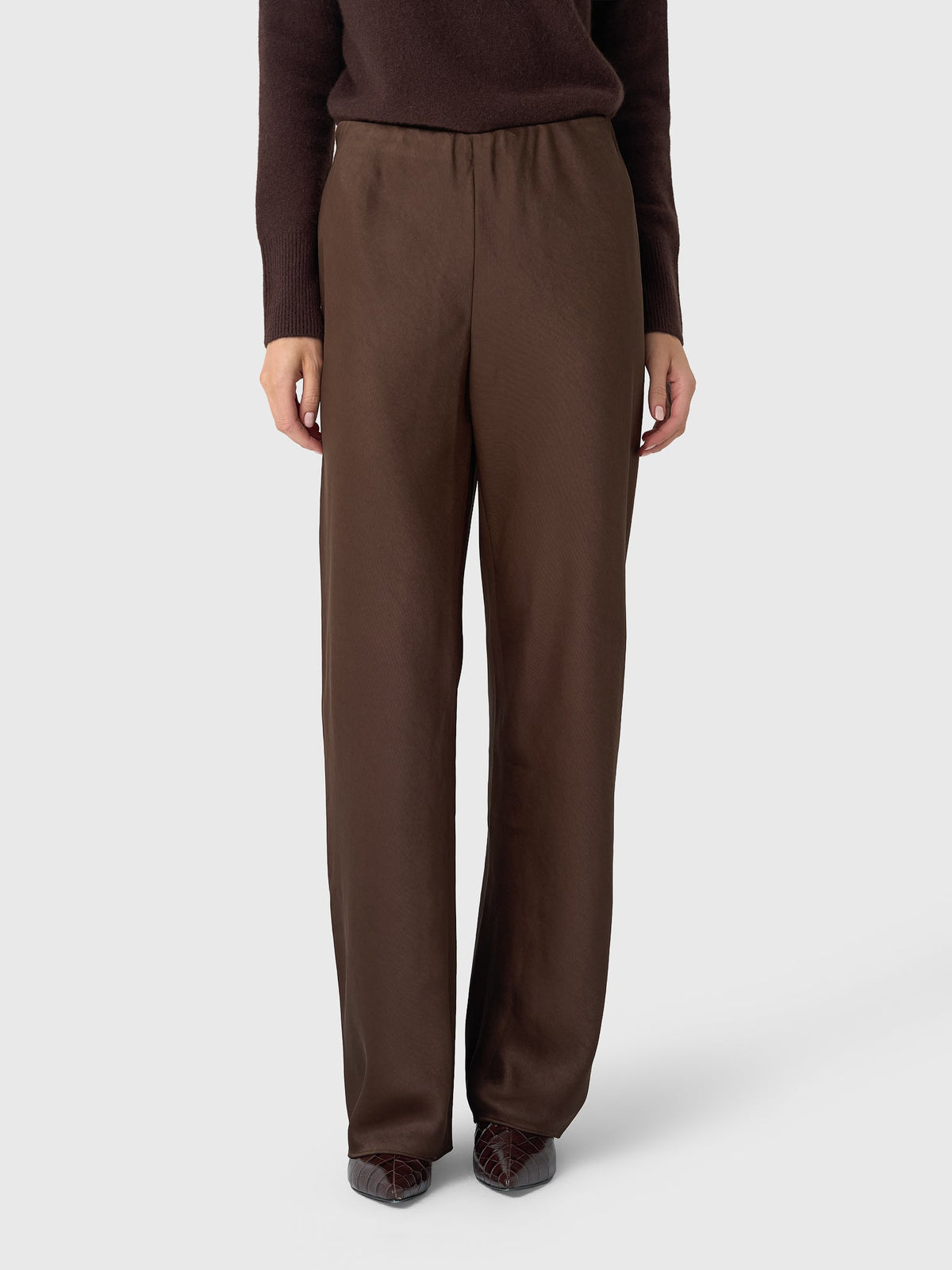 Vince Women's Fluid Satin Bias Pant