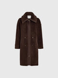 Varley Women's Bennet Long Sherpa Coat