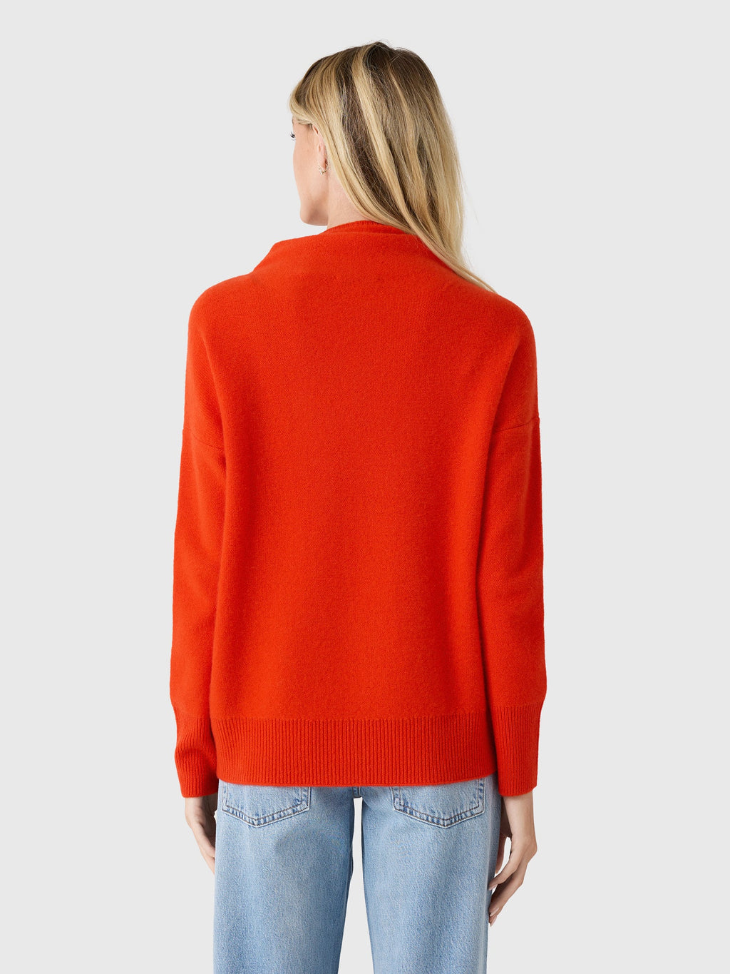 Vince Women's Plush Cashmere Funnel-Neck Sweater