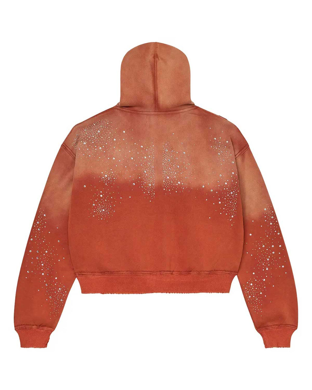 Vale Forever Classico Zip Up Hoodie Orange
