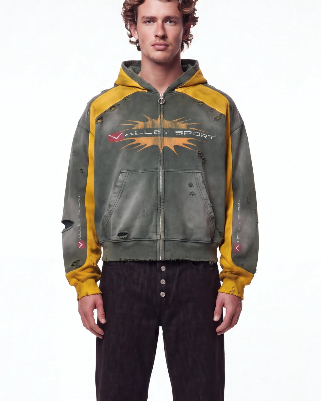 Vale Forever Khalifa Zip Up Green