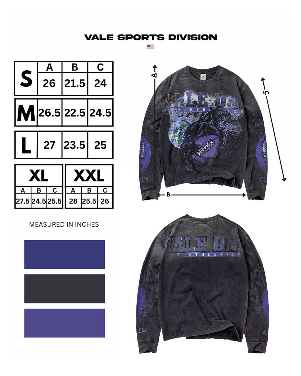 Vale Forever Kountry L/S Tee Black