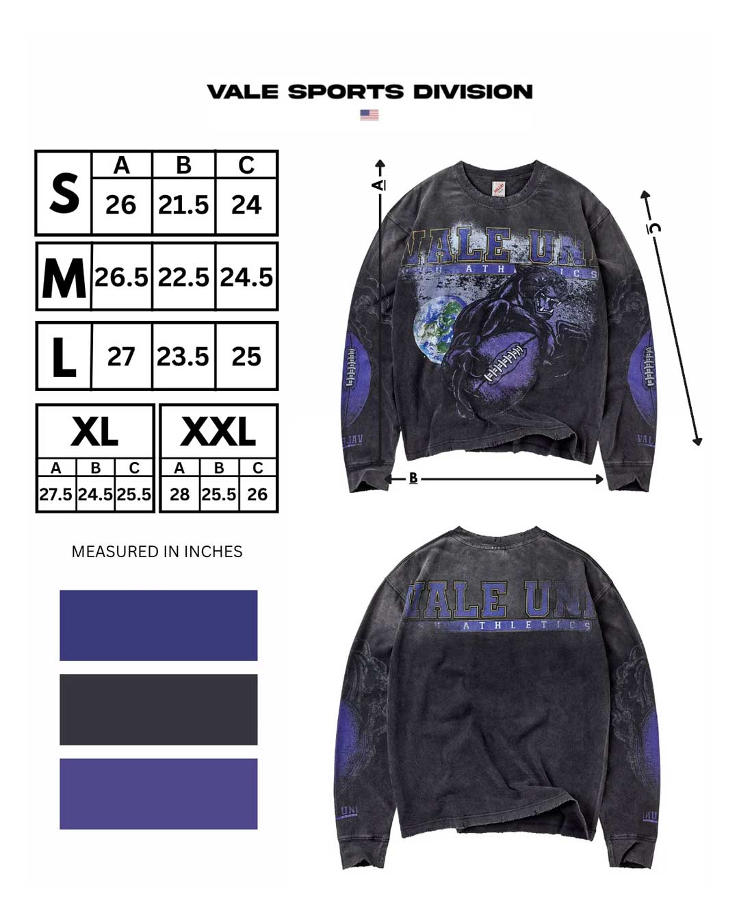 Vale Forever Kountry L/S Tee Black
