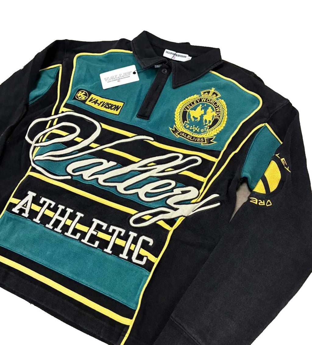 Vale Forever Laser Rugby Tee Black *In-Store Exclusive*