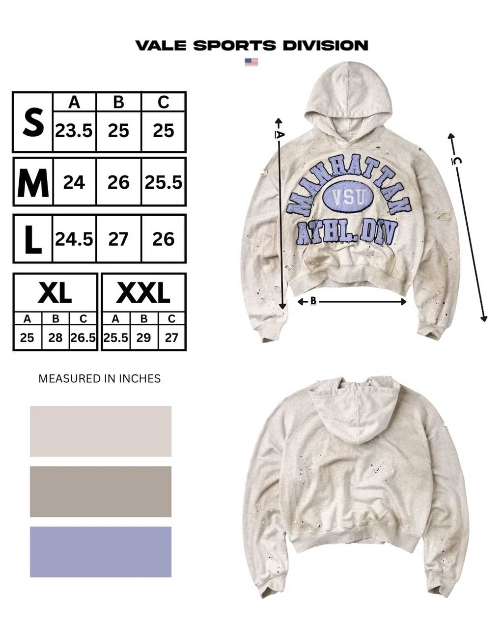 Vale Forever Manhattan VSU Pullover Grey