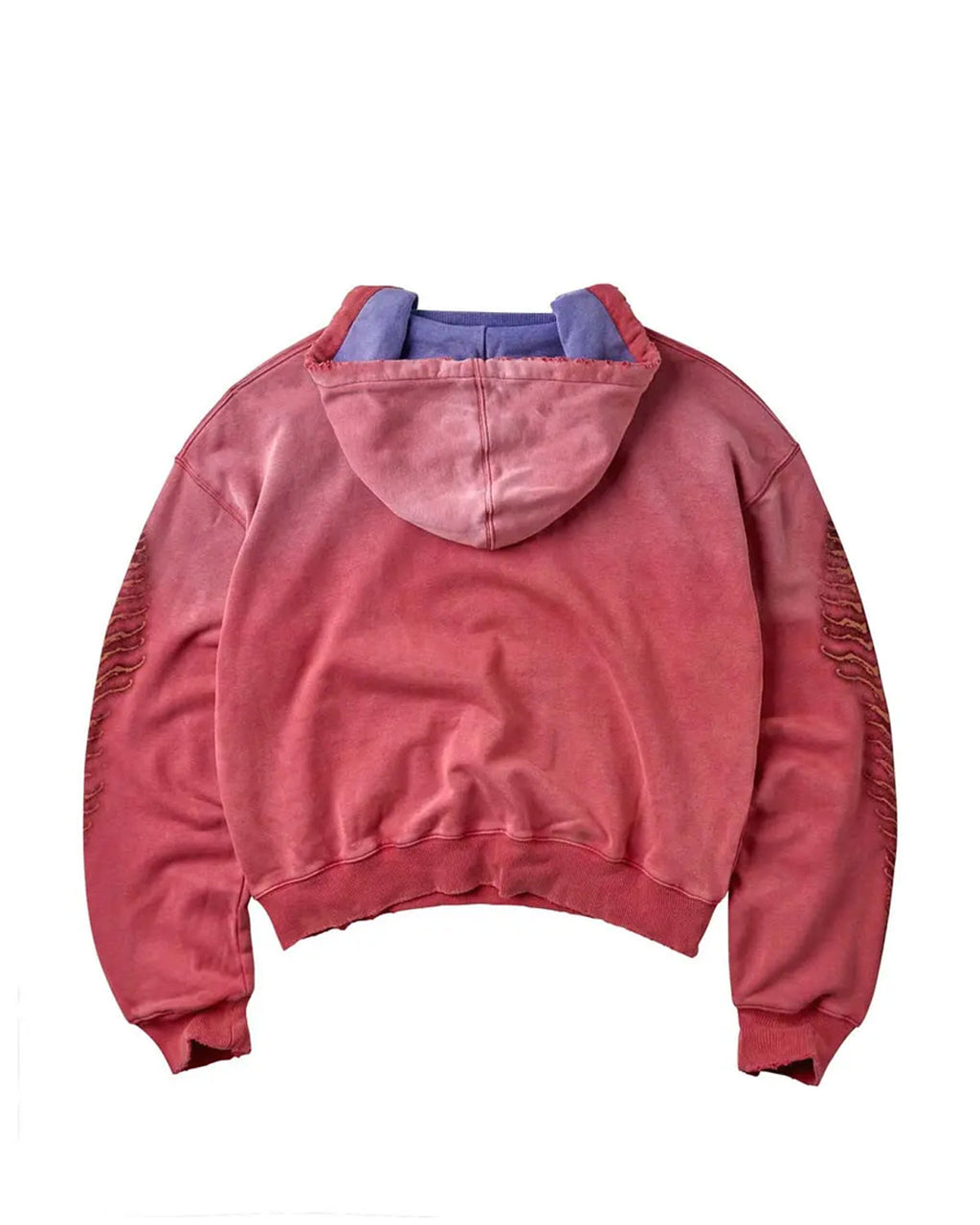 Vale Forever Red Sun Faded Hoodie Red/Blue