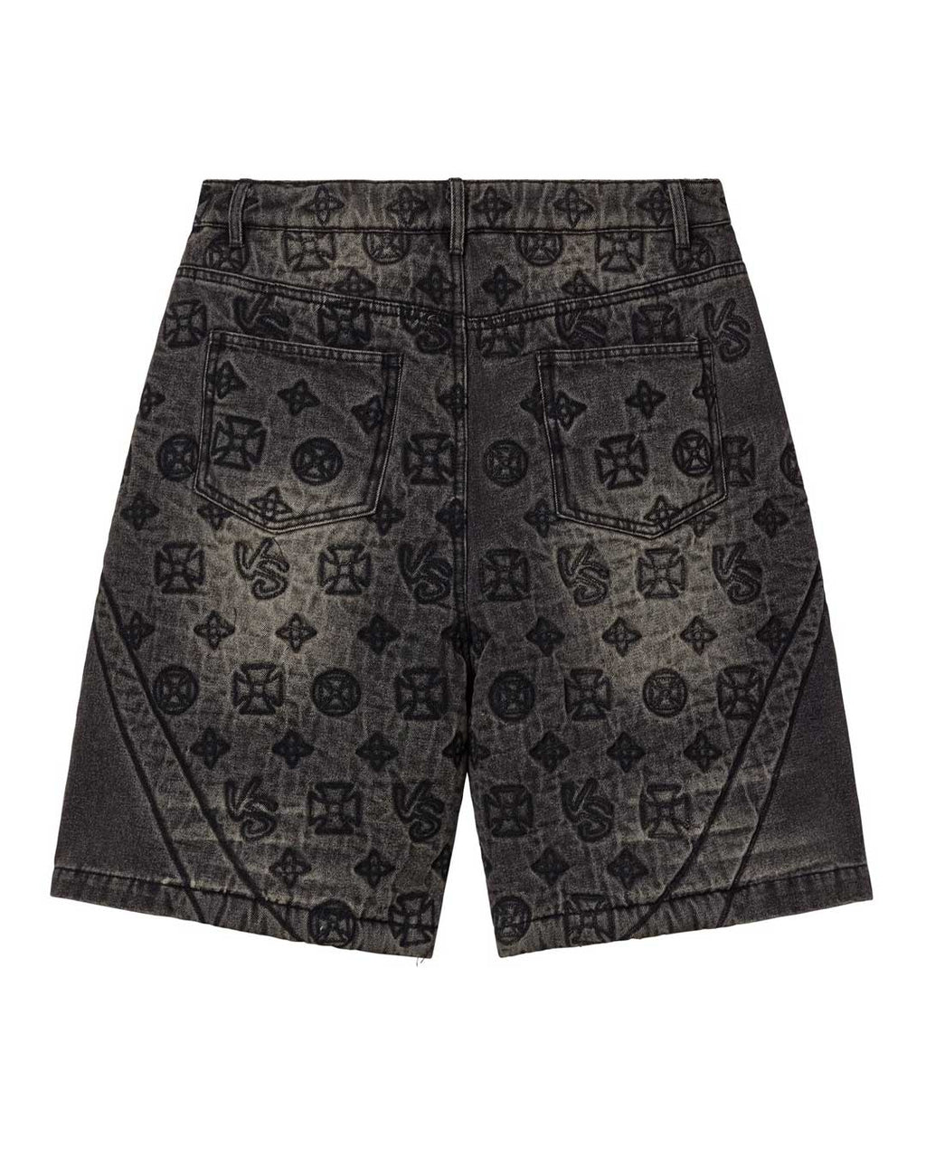 Vale Forever Spade Jorts Black