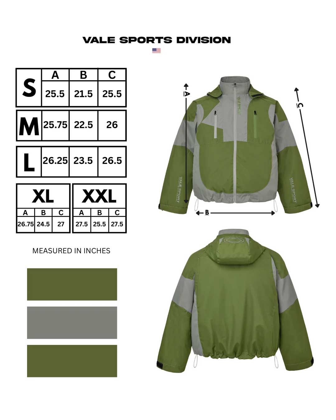 Vale Forever Touch Grass Jacket Jungle