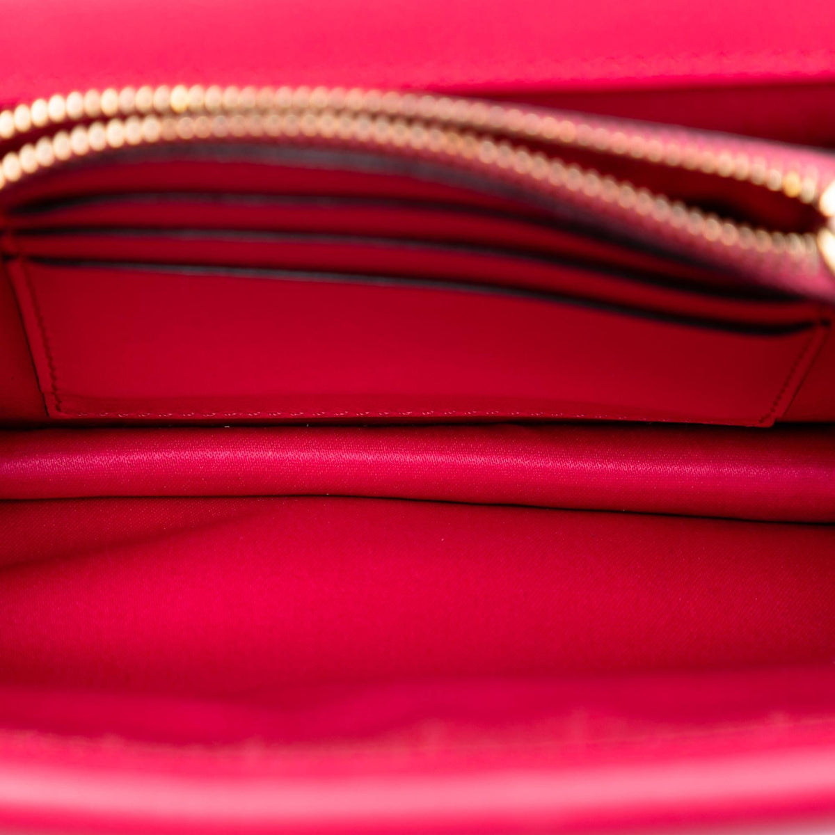 Valentino Leather Rockstud Chain Pouch Crossbody Bag - Pink