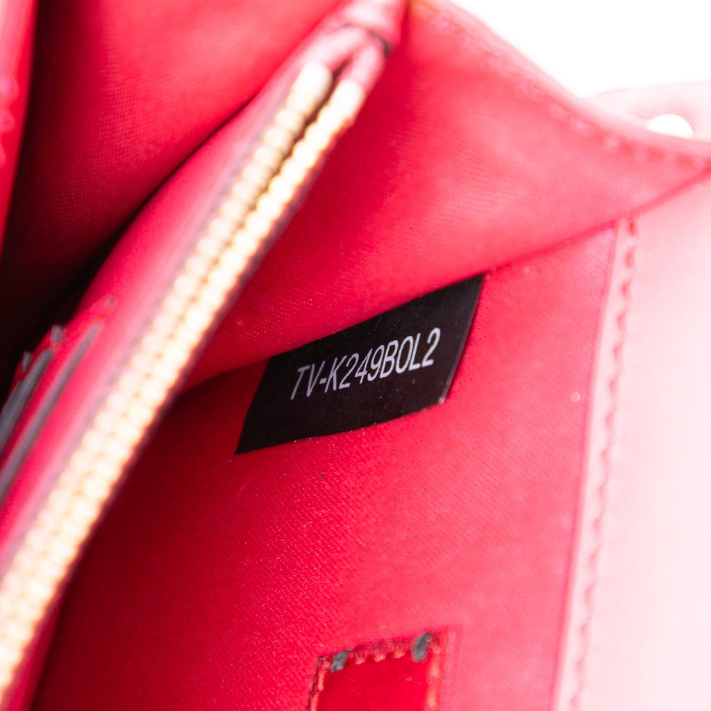 Valentino Leather Rockstud Chain Pouch Crossbody Bag - Pink