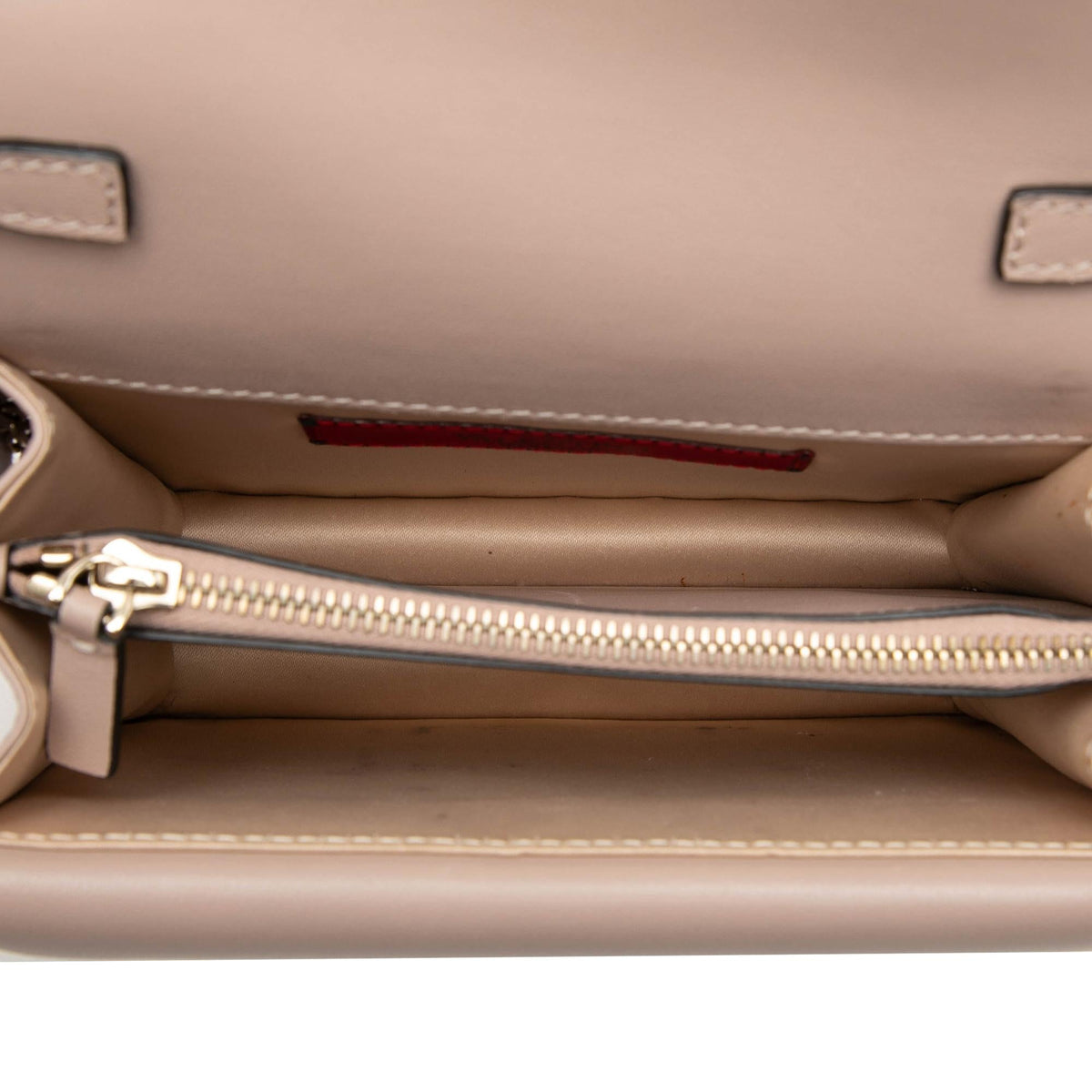 Valentino Leather Rockstud Chain Pouch Crossbody Bag - Pink
