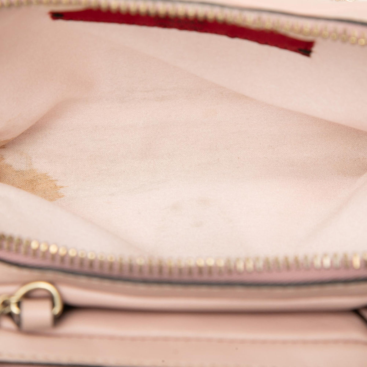 Valentino Leather Rockstud Double Zip Crossbody Bag - Pink
