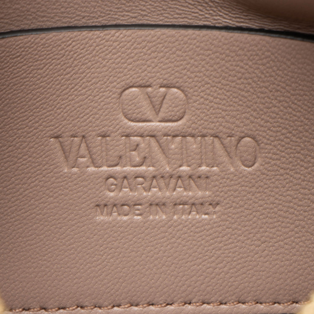 Valentino Metallic Calfskin Rockstud Small Shoulder Bag - Pink