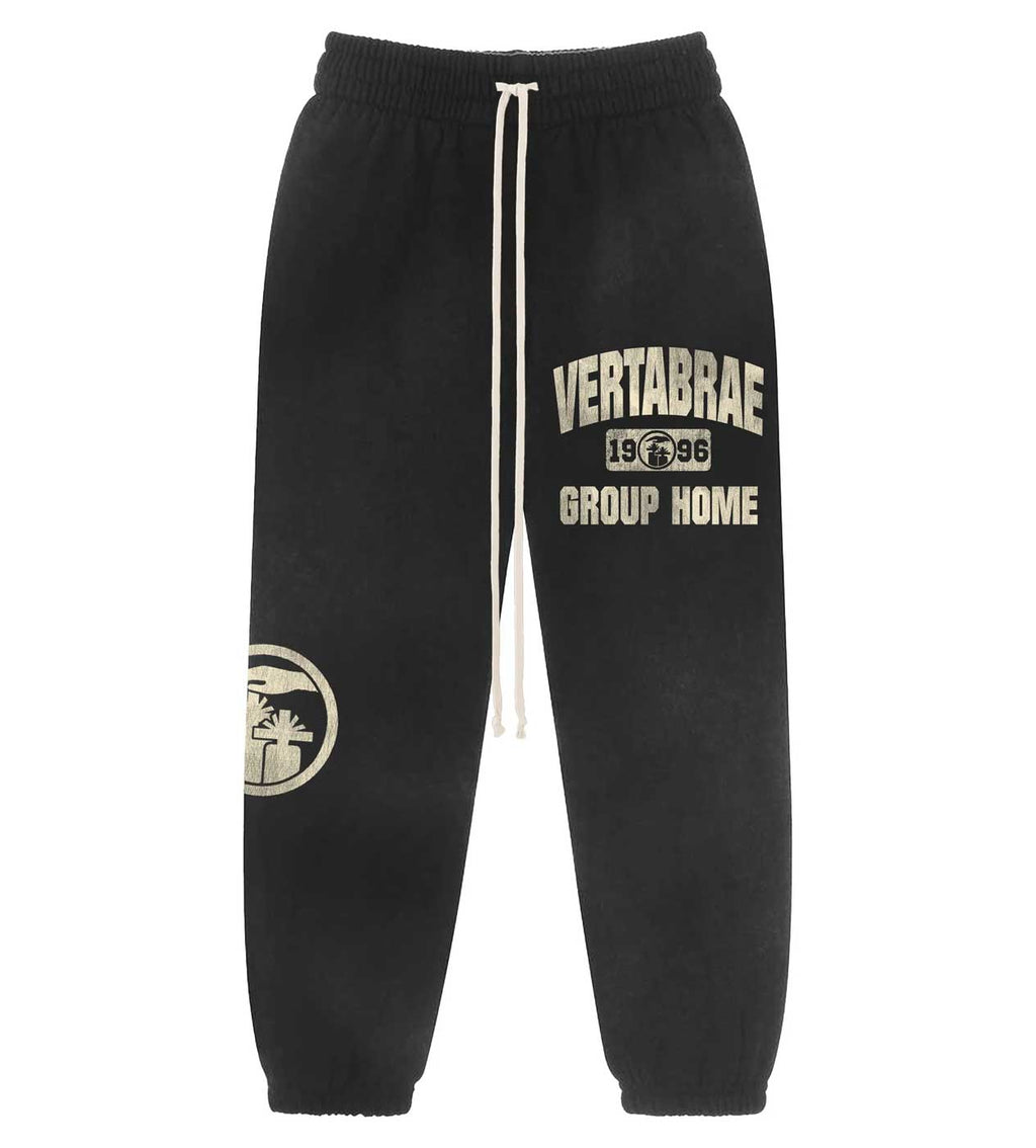 Vertabrae Group Home Sweatpants Black