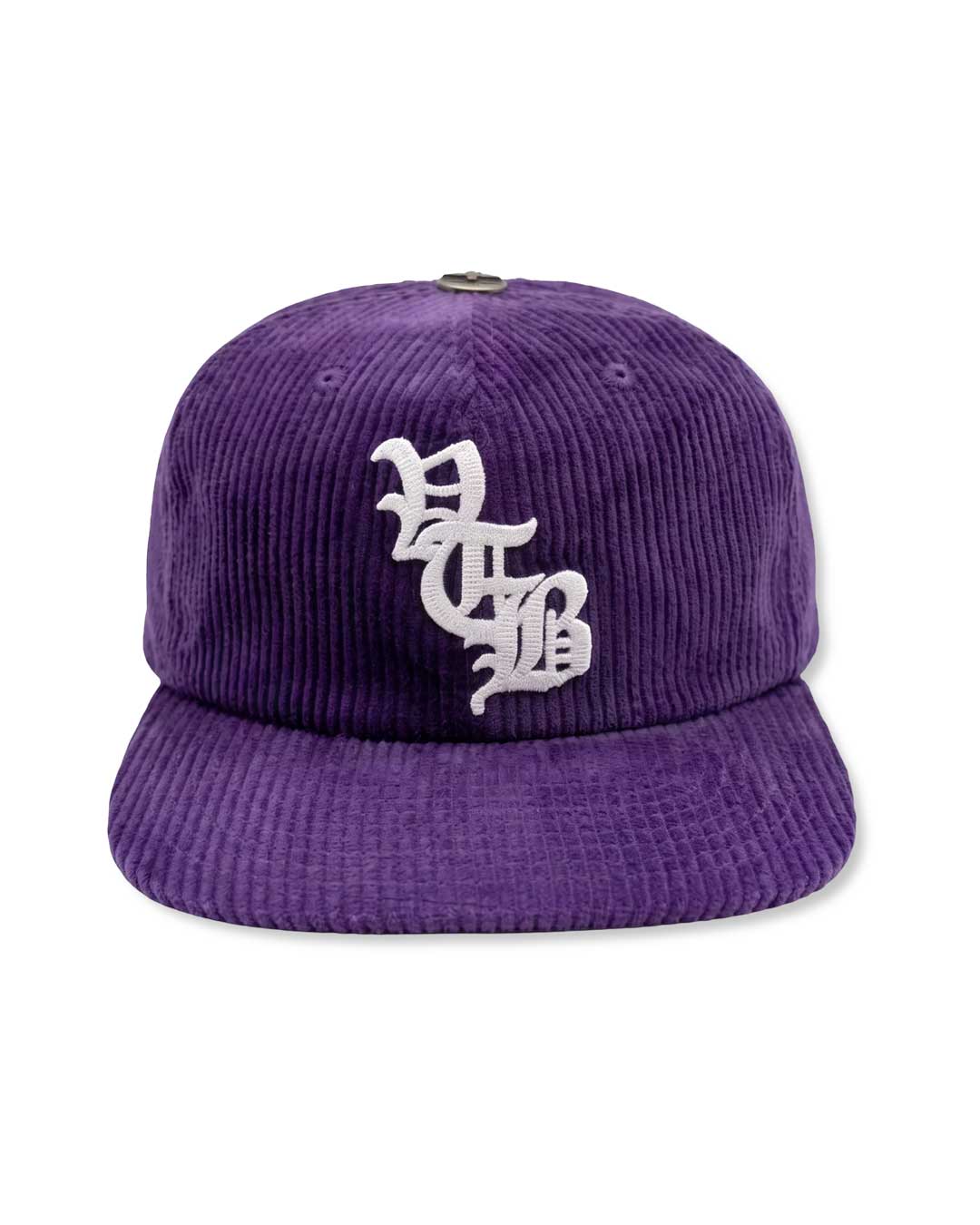 Vertabrae Purple Corduroy Snapback