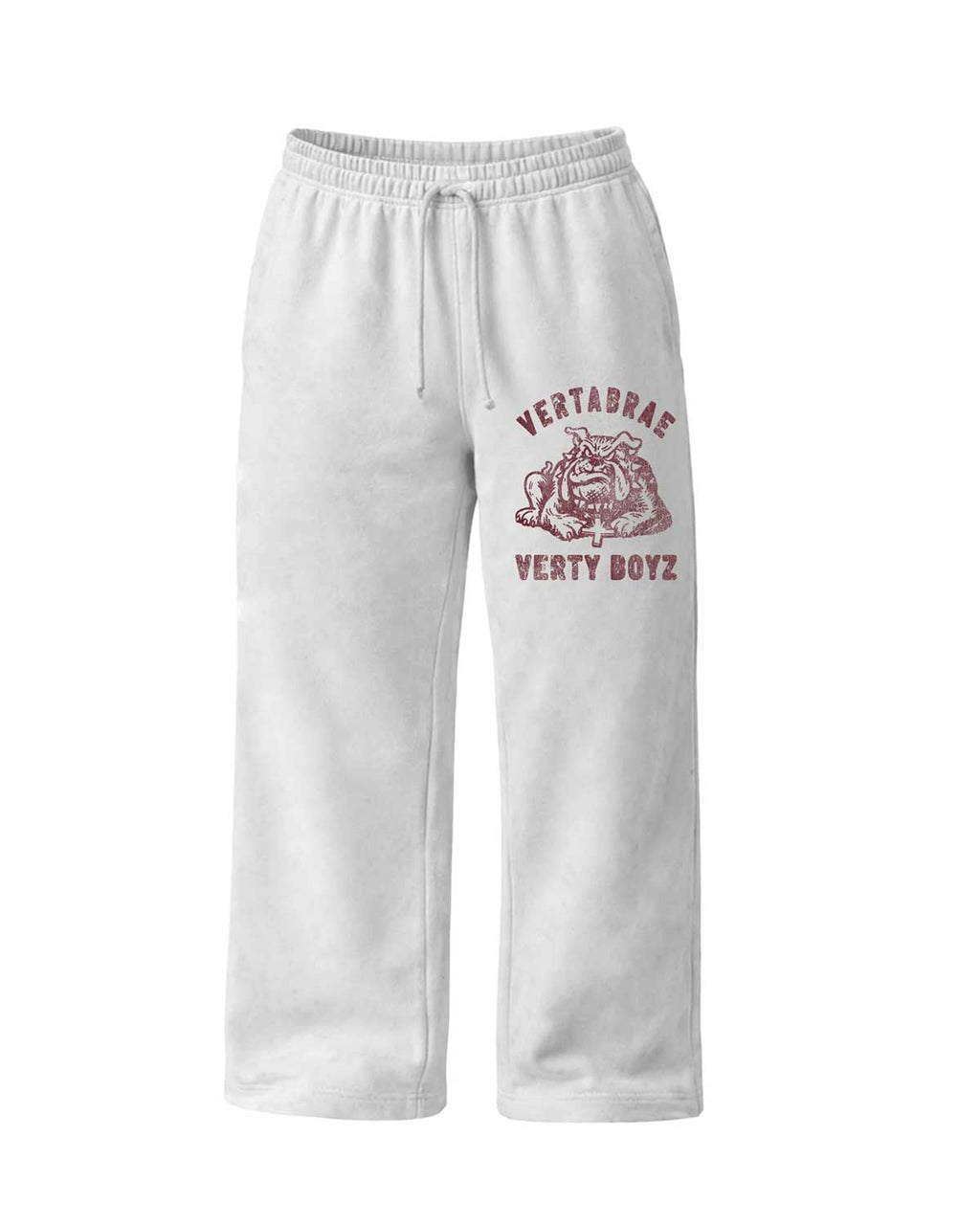 Vertabrae Sandlot Sweatpants White