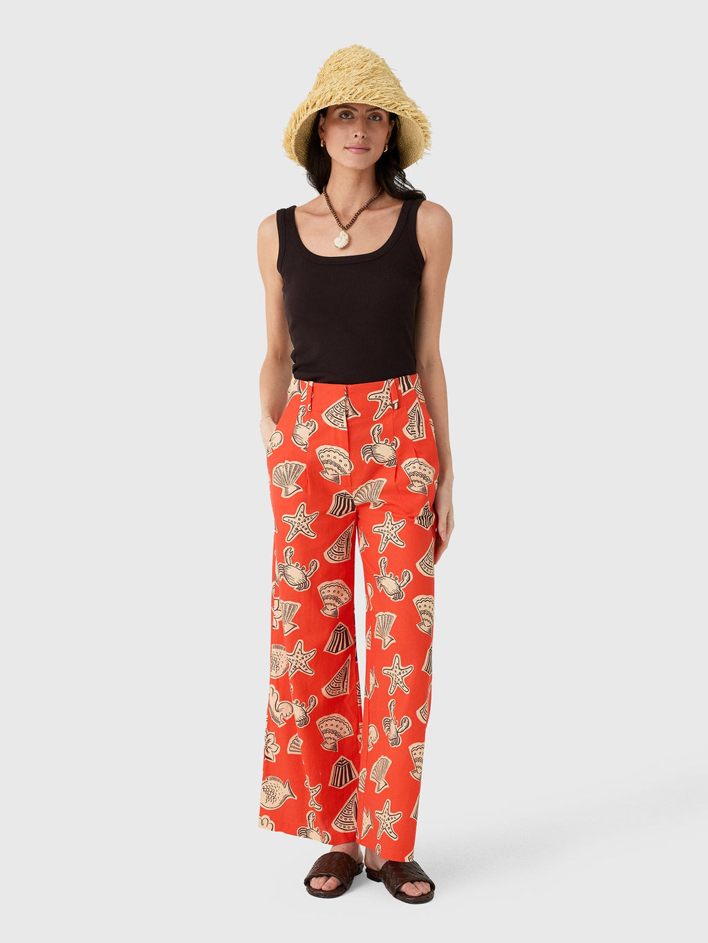 Simon Miller Women's Bloo Linen Pant