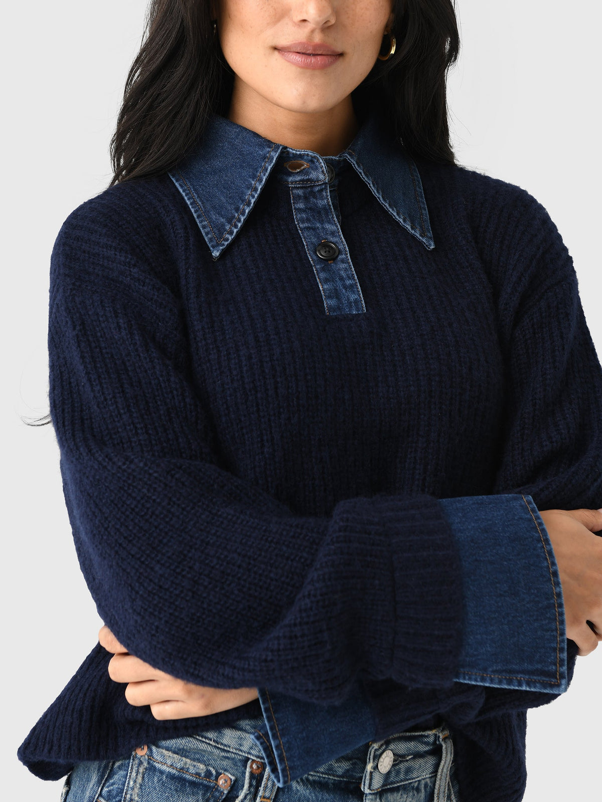 Le Jean Women's Harvey Sweater