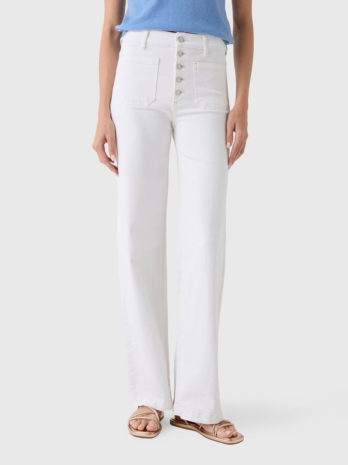 Le Jean Women's Georgia Wide Leg Jean