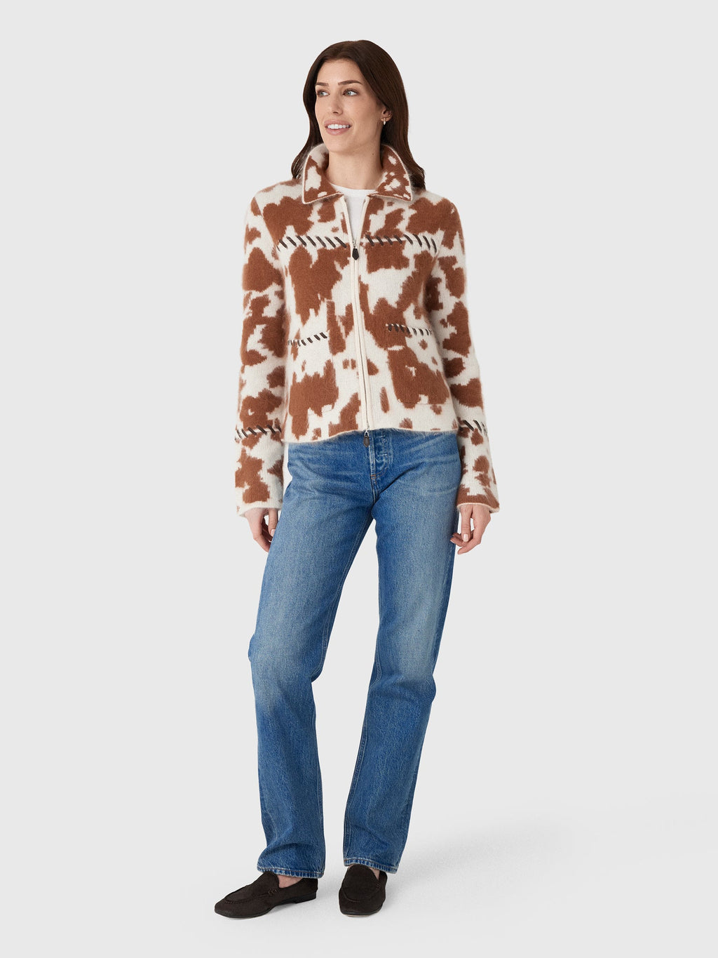 Guest In Residence Women's Grizzly Cowhide Jacket
