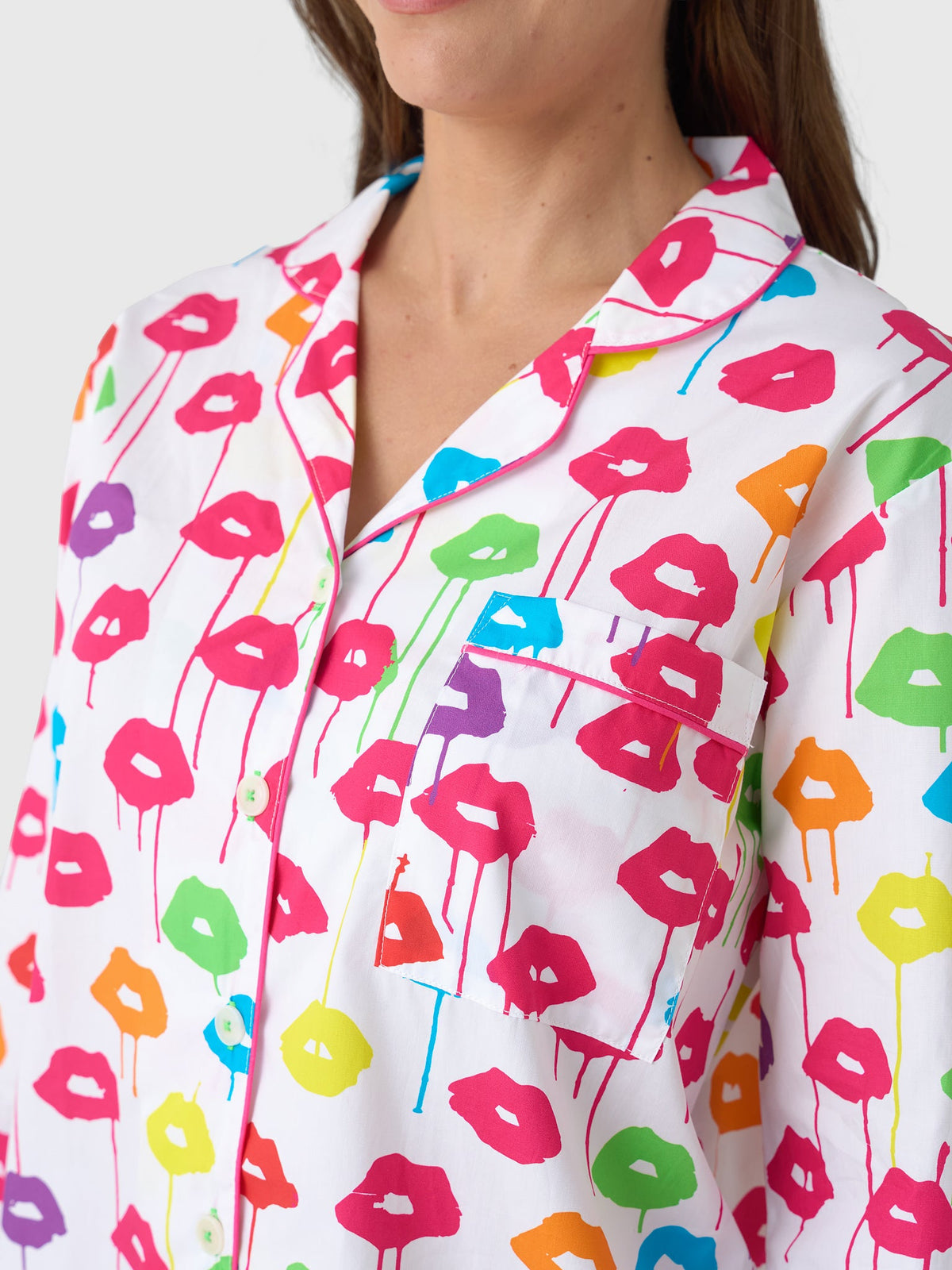Sant And Abel Women's Drippy Lips Night Shirt