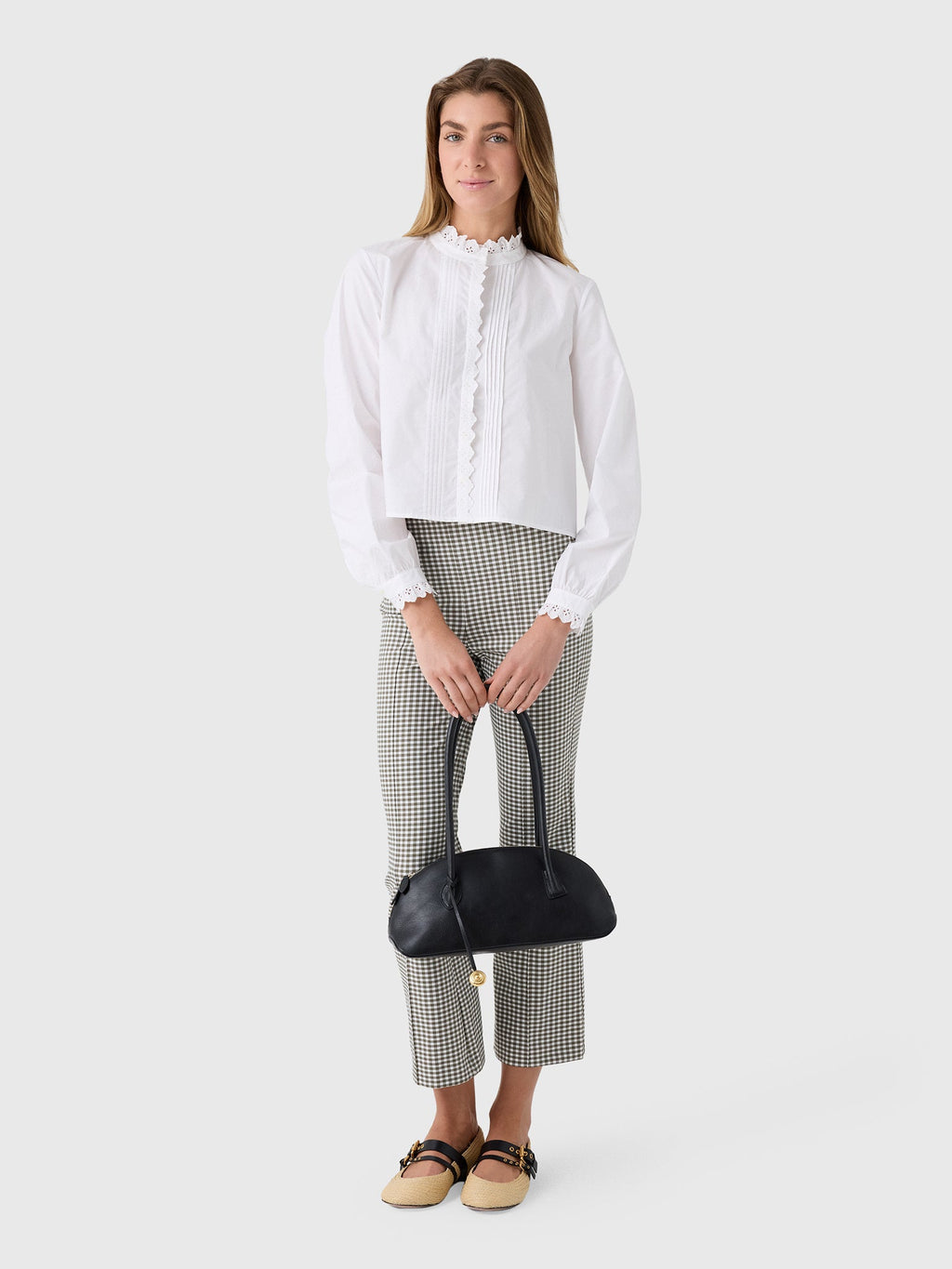 Frame Women's The Keepsake Pintuck Blouse