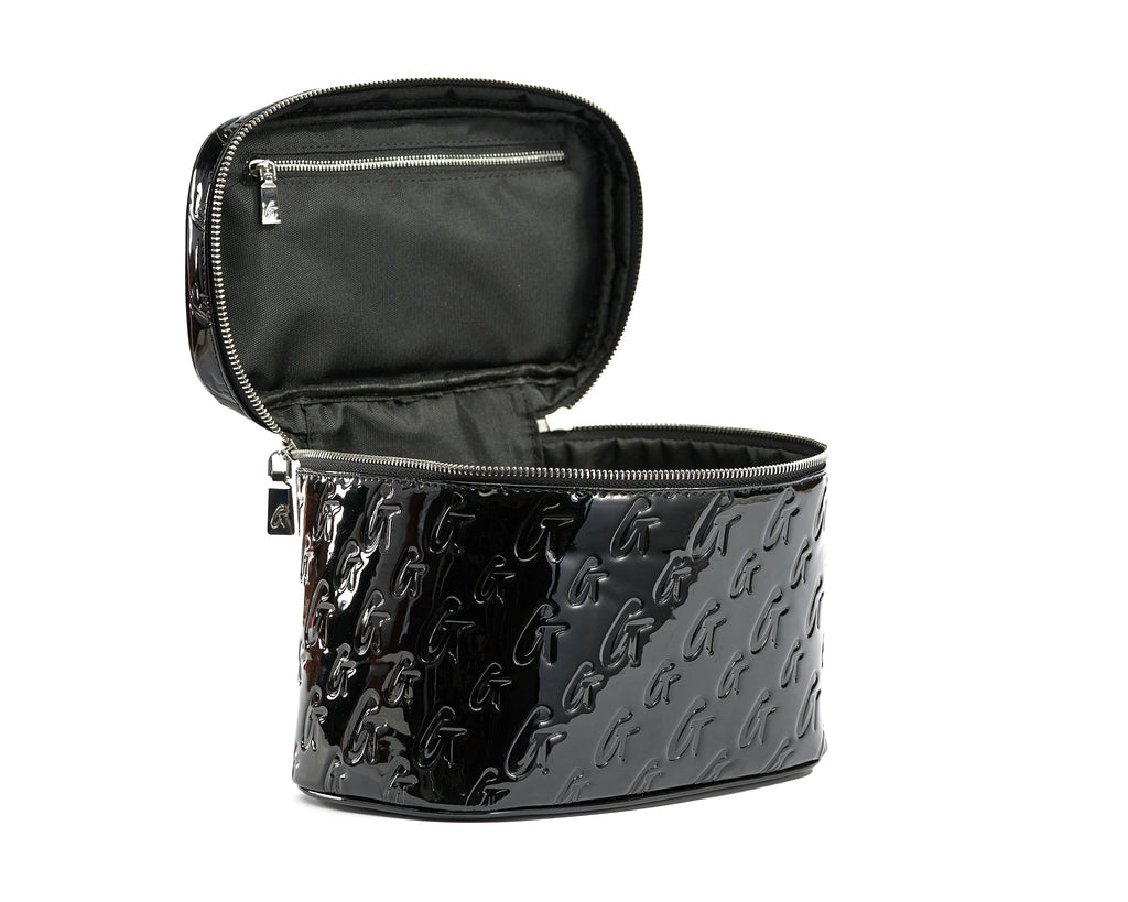 MONOGRAM TOILETRY SET - MIRROR BLACK