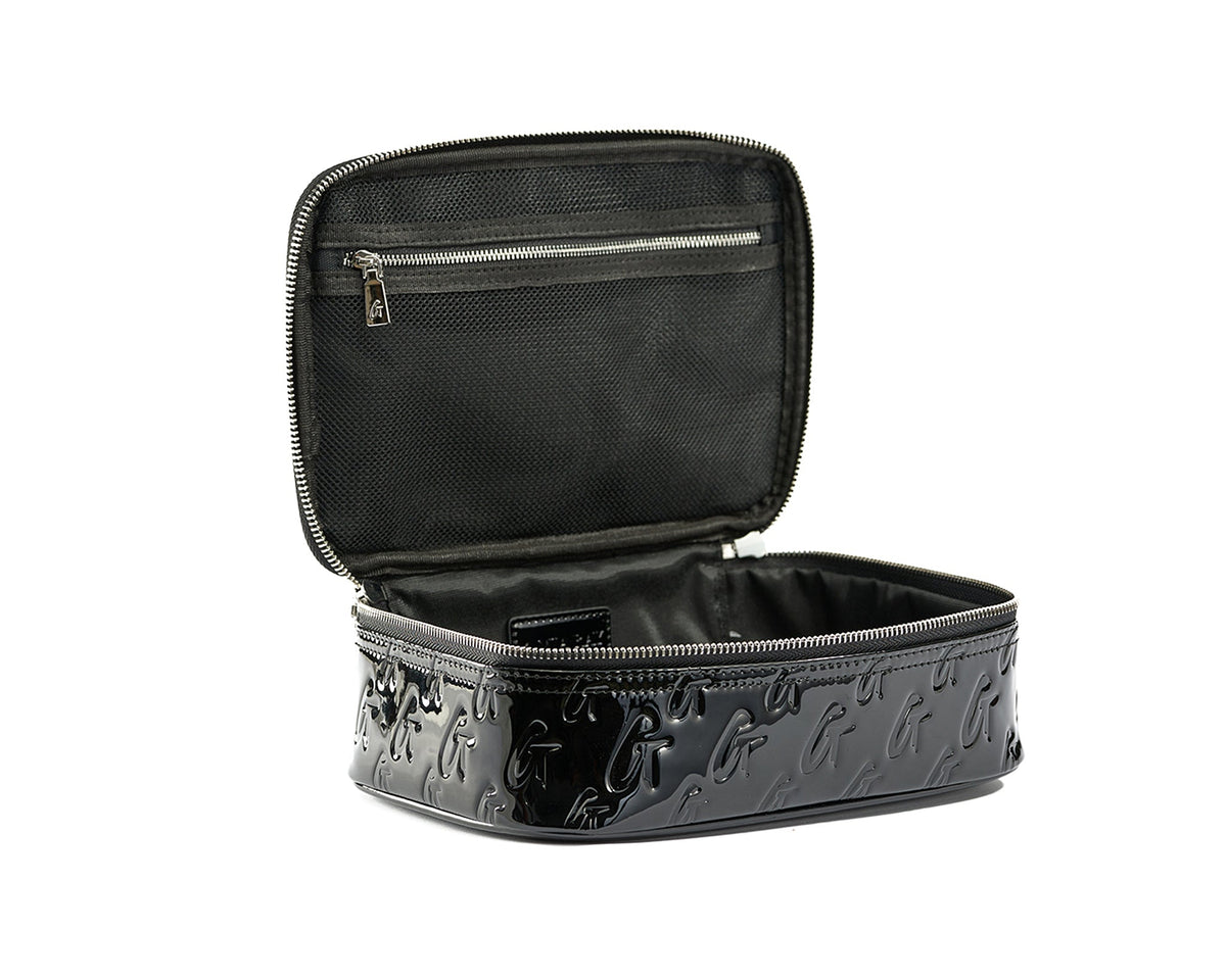 MONOGRAM TOILETRY SET - MIRROR BLACK