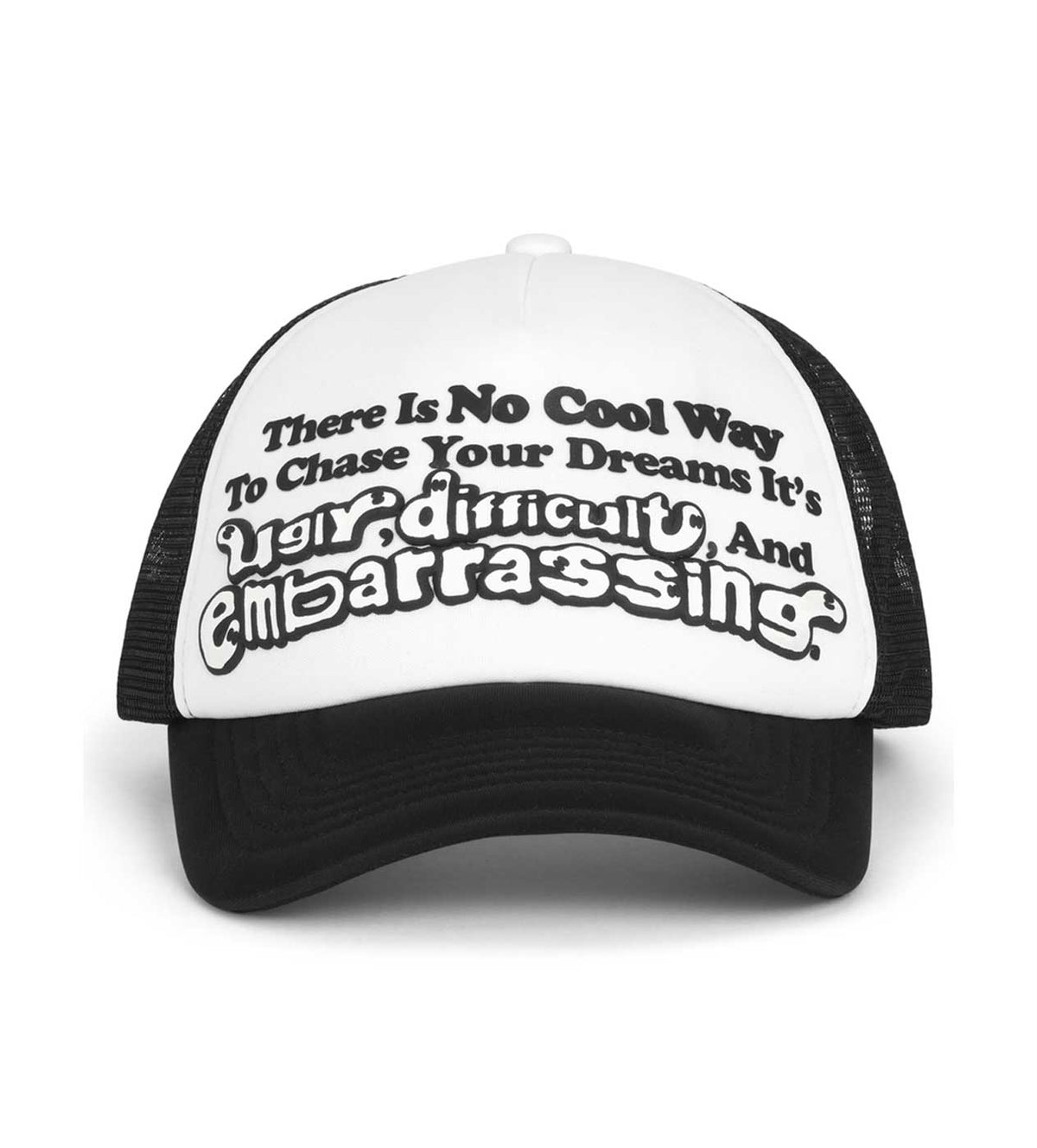 WNTD Dreams Trucker Hat Black/White