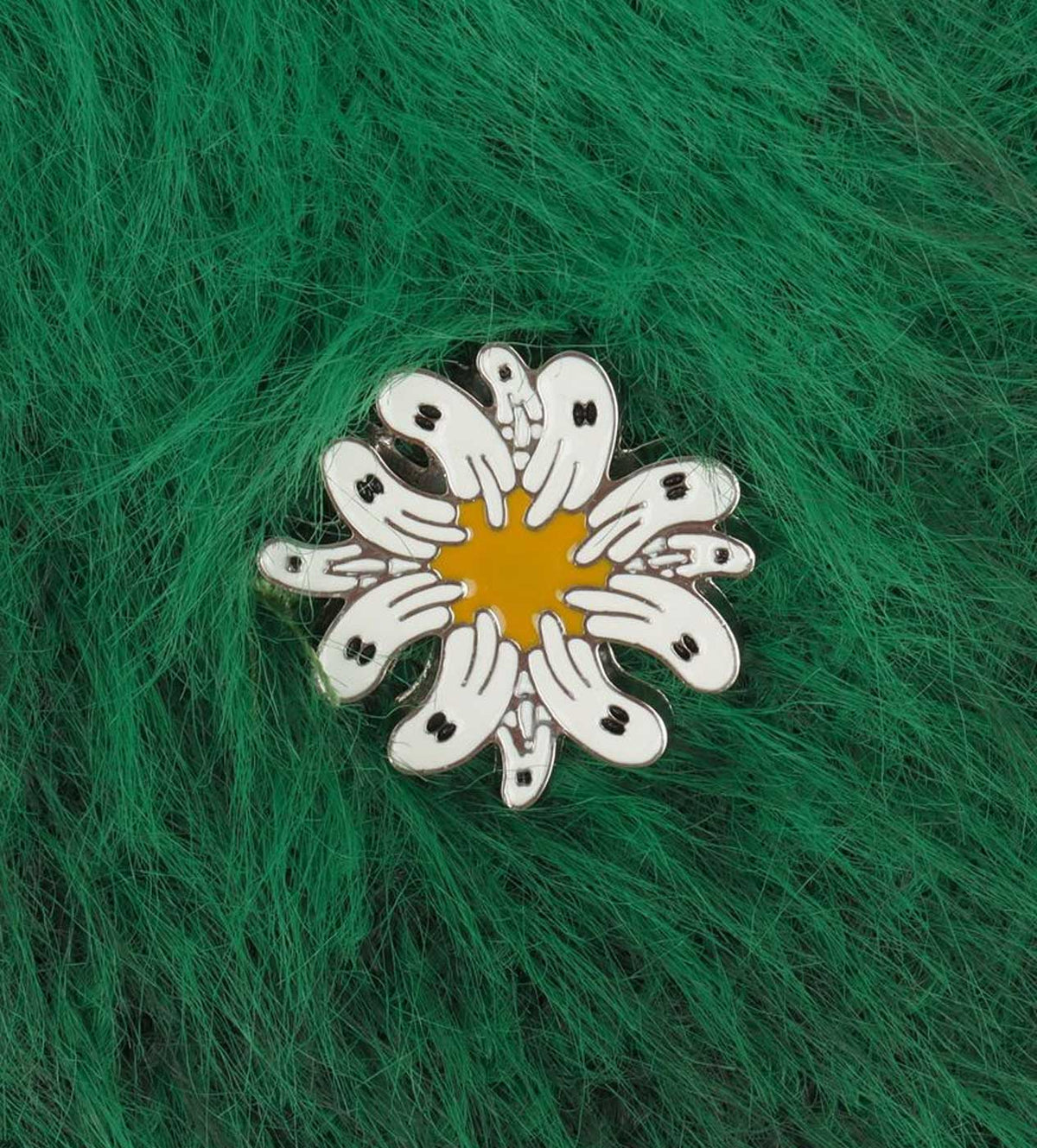 WNTD Mohair Cardigan Green