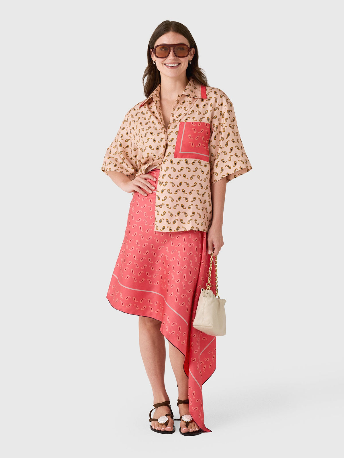 Otzio Women's Boxy Short Sleeve Shirt