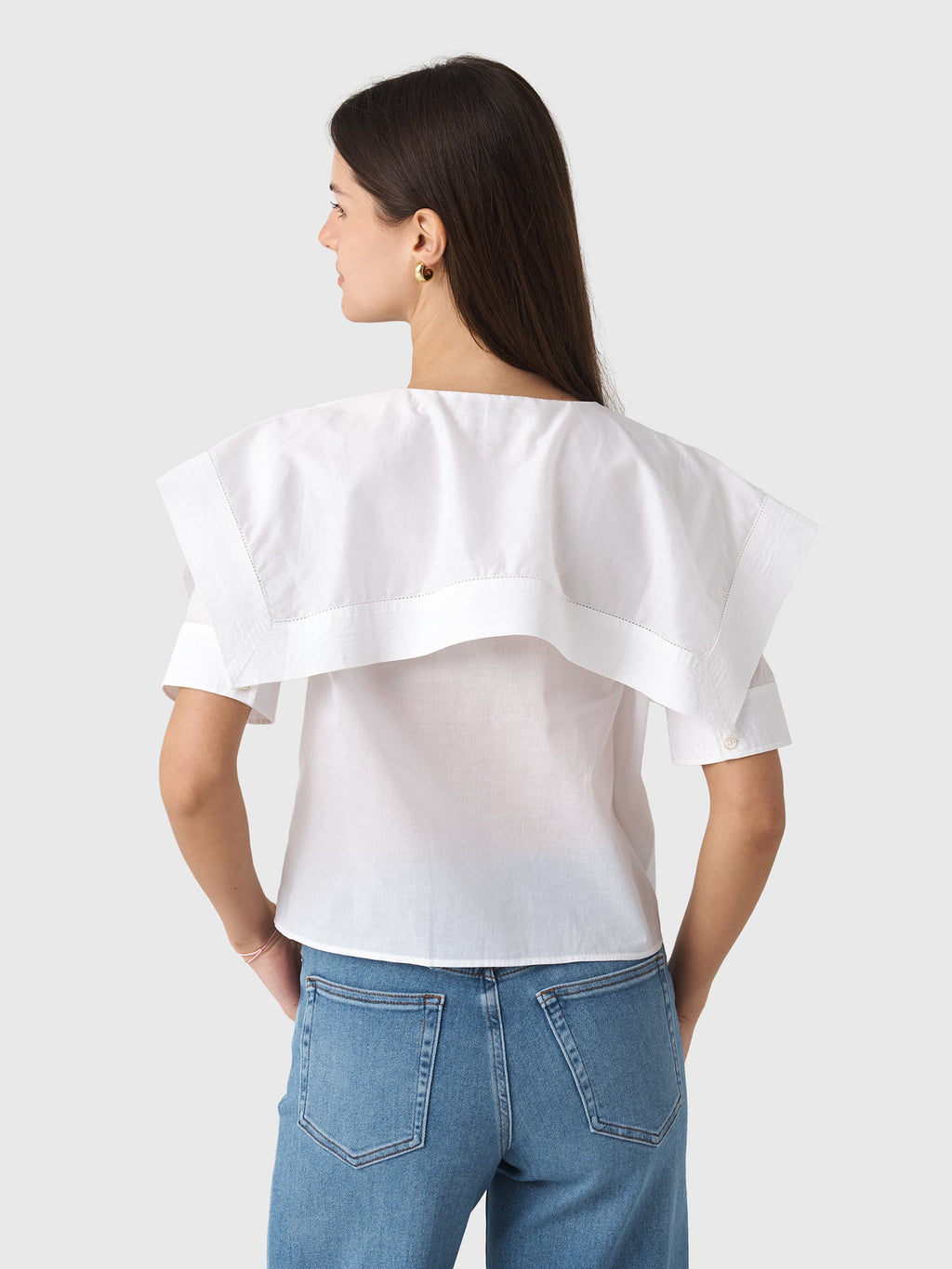 Frame Women's The Sleek Cape Shirt