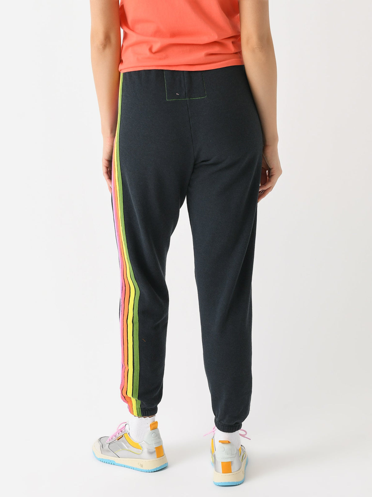 Aviator Nation Women's 5 Stripe Sweatpant