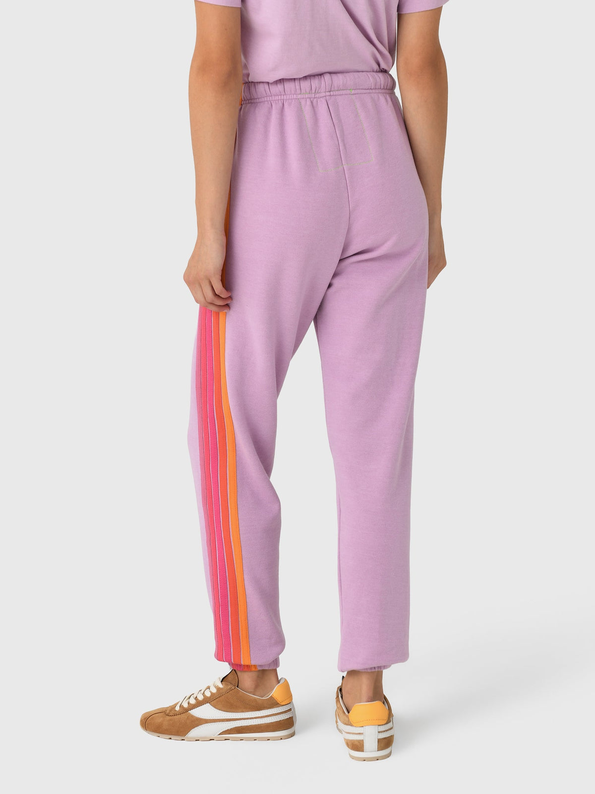 Aviator Nation Women's 5 Stripe Sweatpant