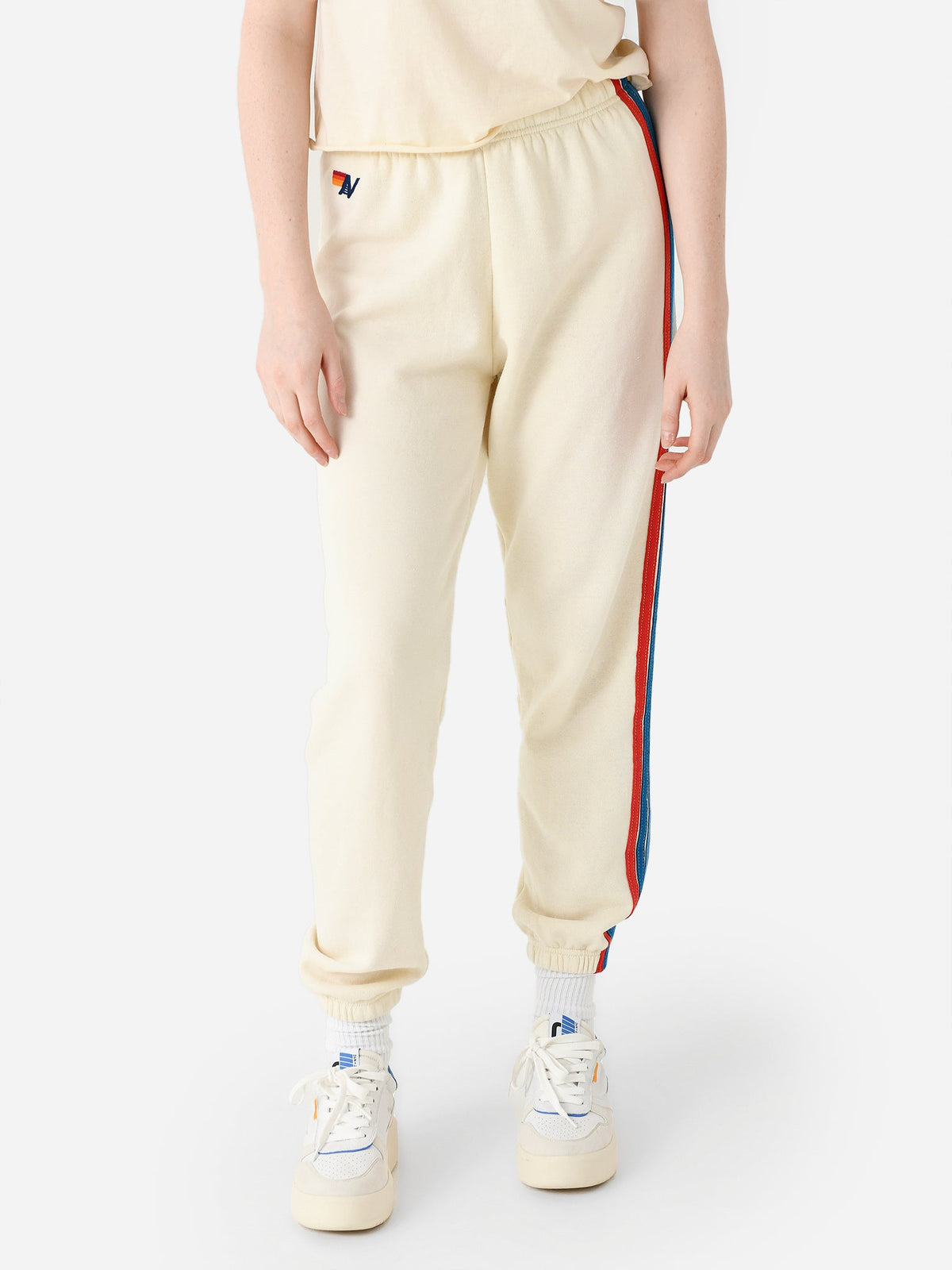 Aviator Nation Women's 5 Stripe Sweatpant