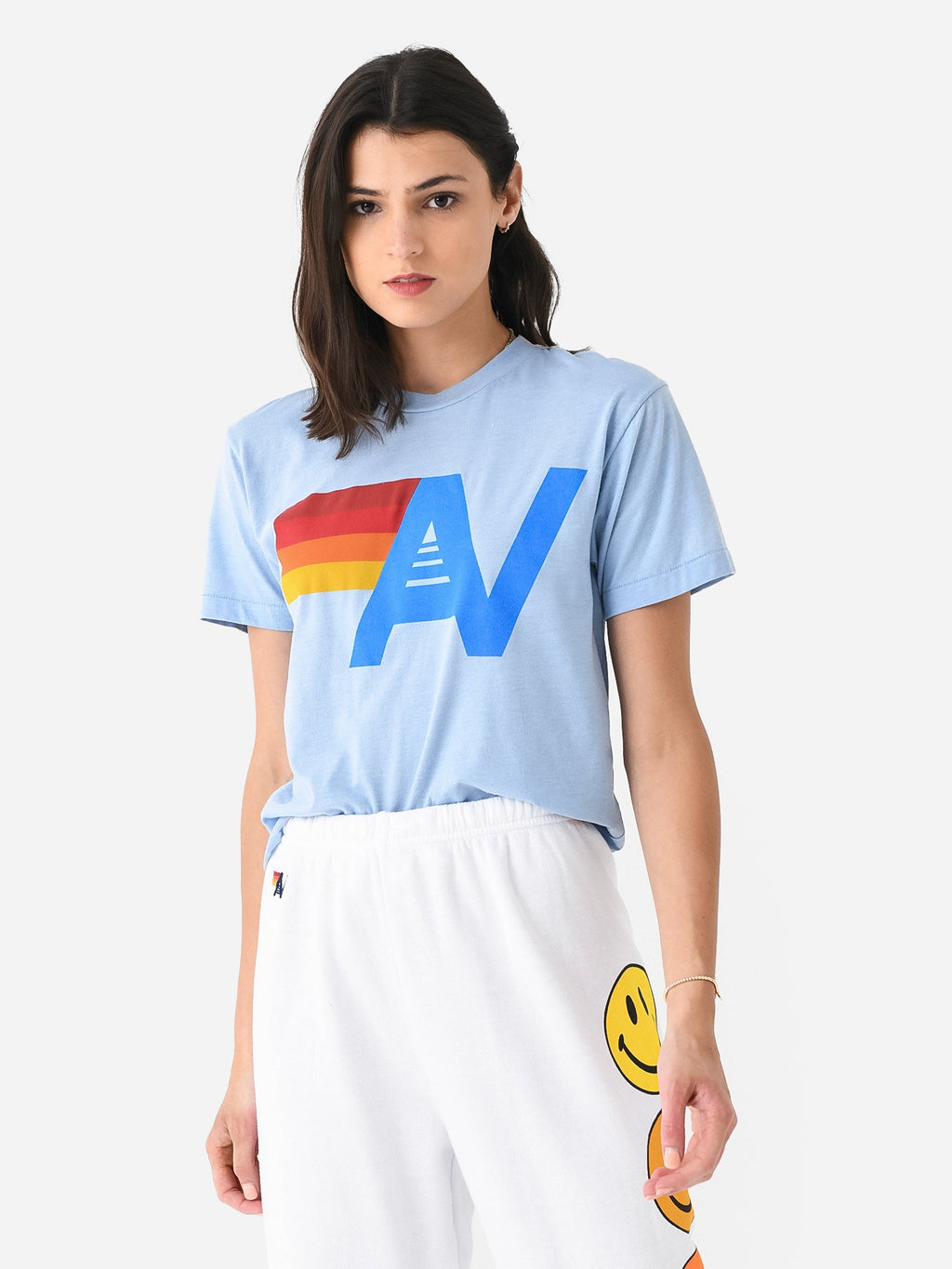 Aviator Nation Women's Logo Boyfriend Tee