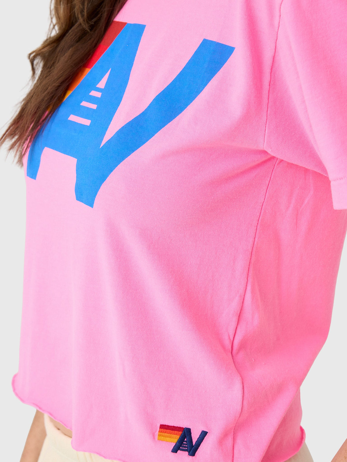 Aviator Nation Women's Logo Boyfriend Tee