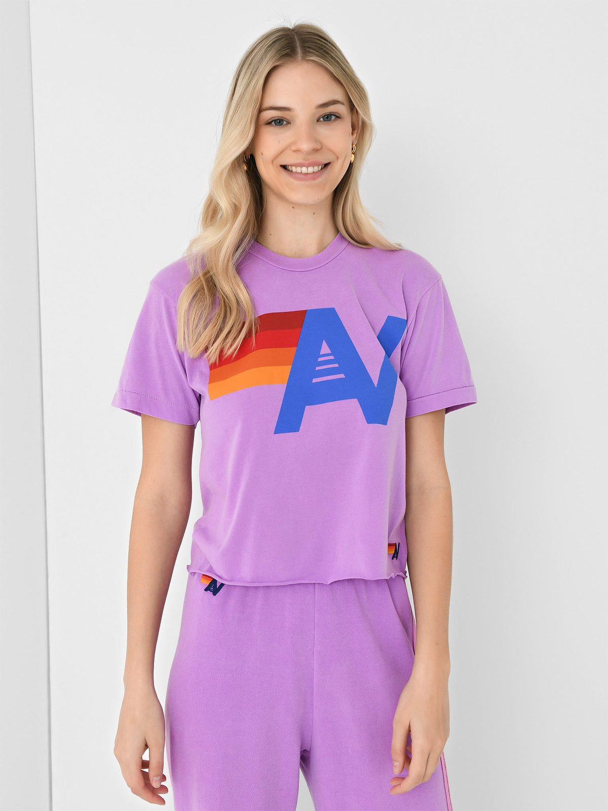 Aviator Nation Women's Logo Boyfriend Tee