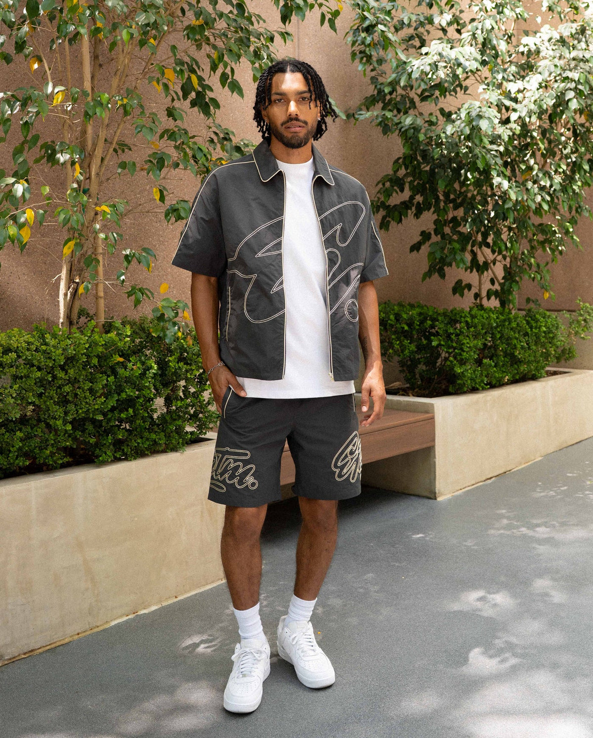 EPTM YOGO SHORTS CHARCOAL