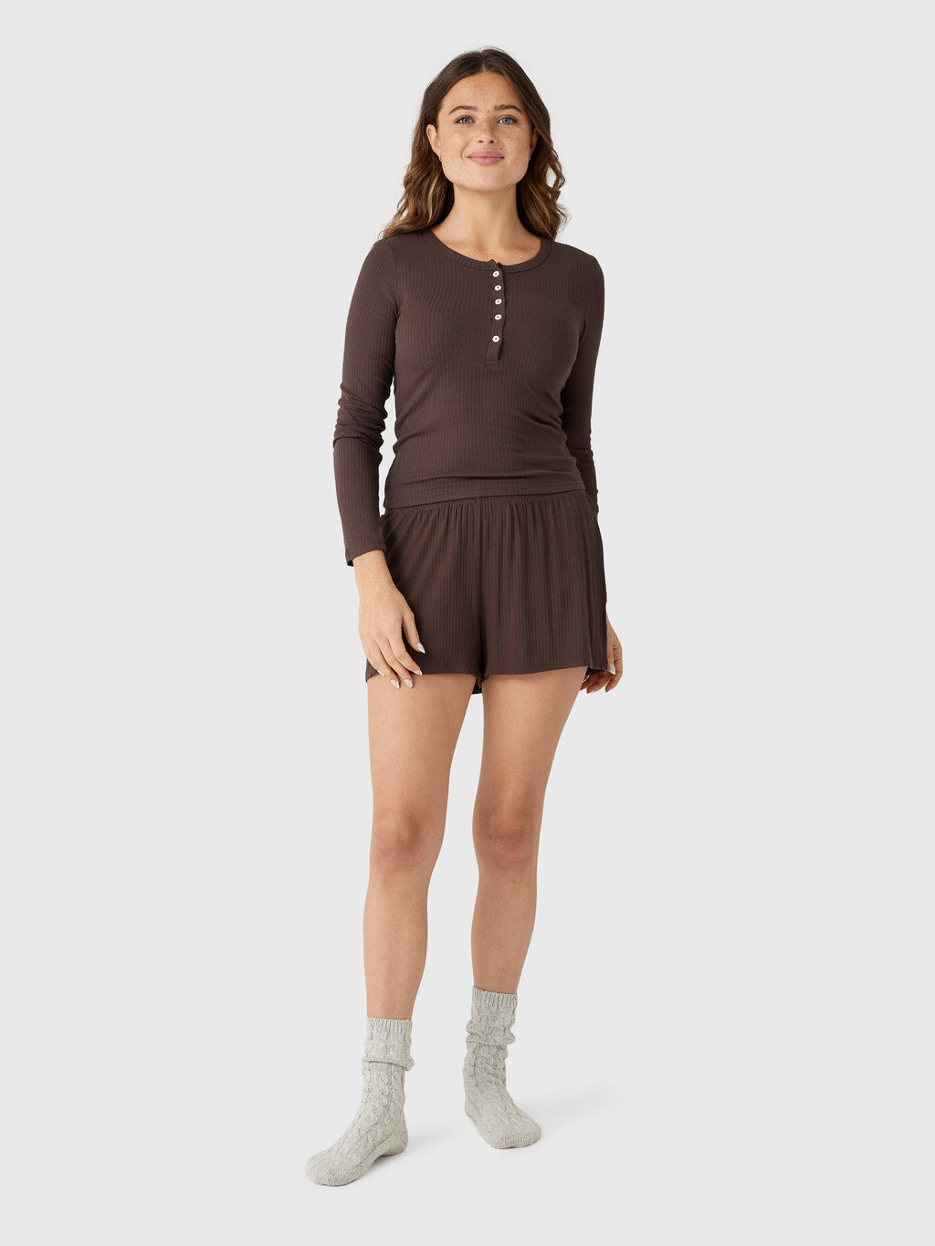 Z Supply Women's Just Right Rib Short