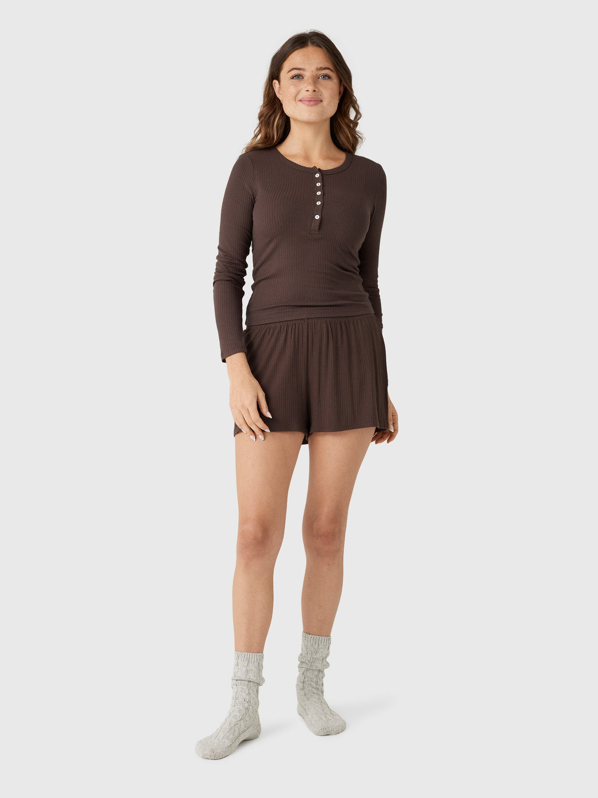 Z Supply Women's Just Right Rib Short