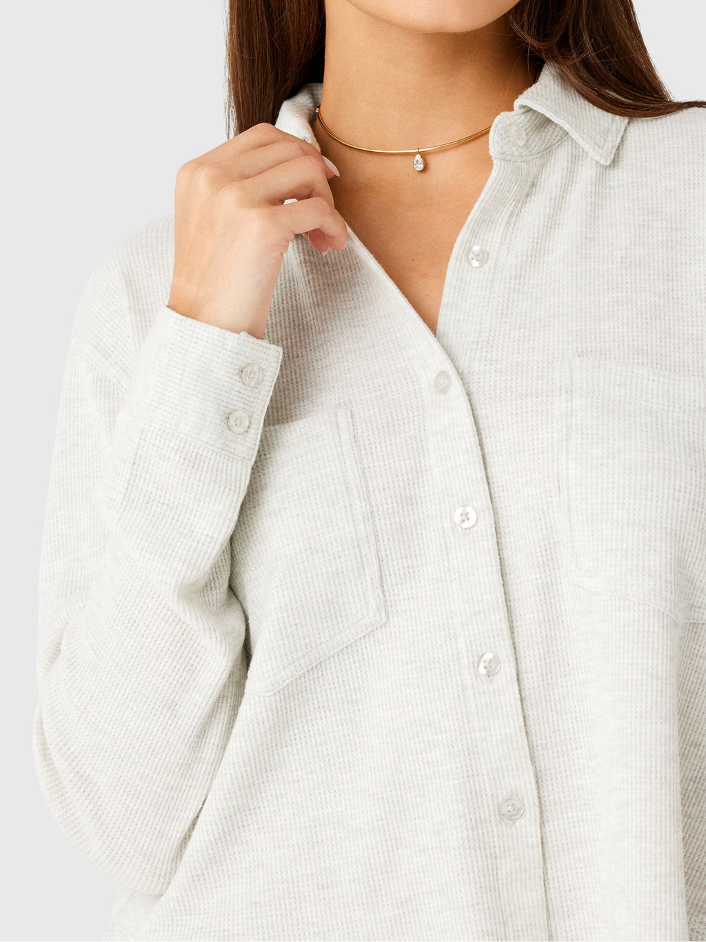 Z Supply Women's Waffle Shirt