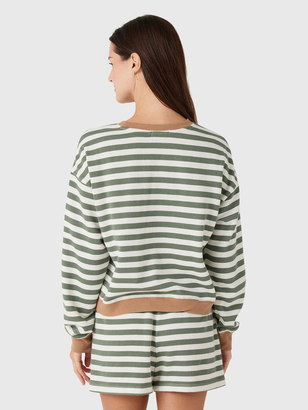 Z Supply Women's Low Key Stripe Sweatshirt
