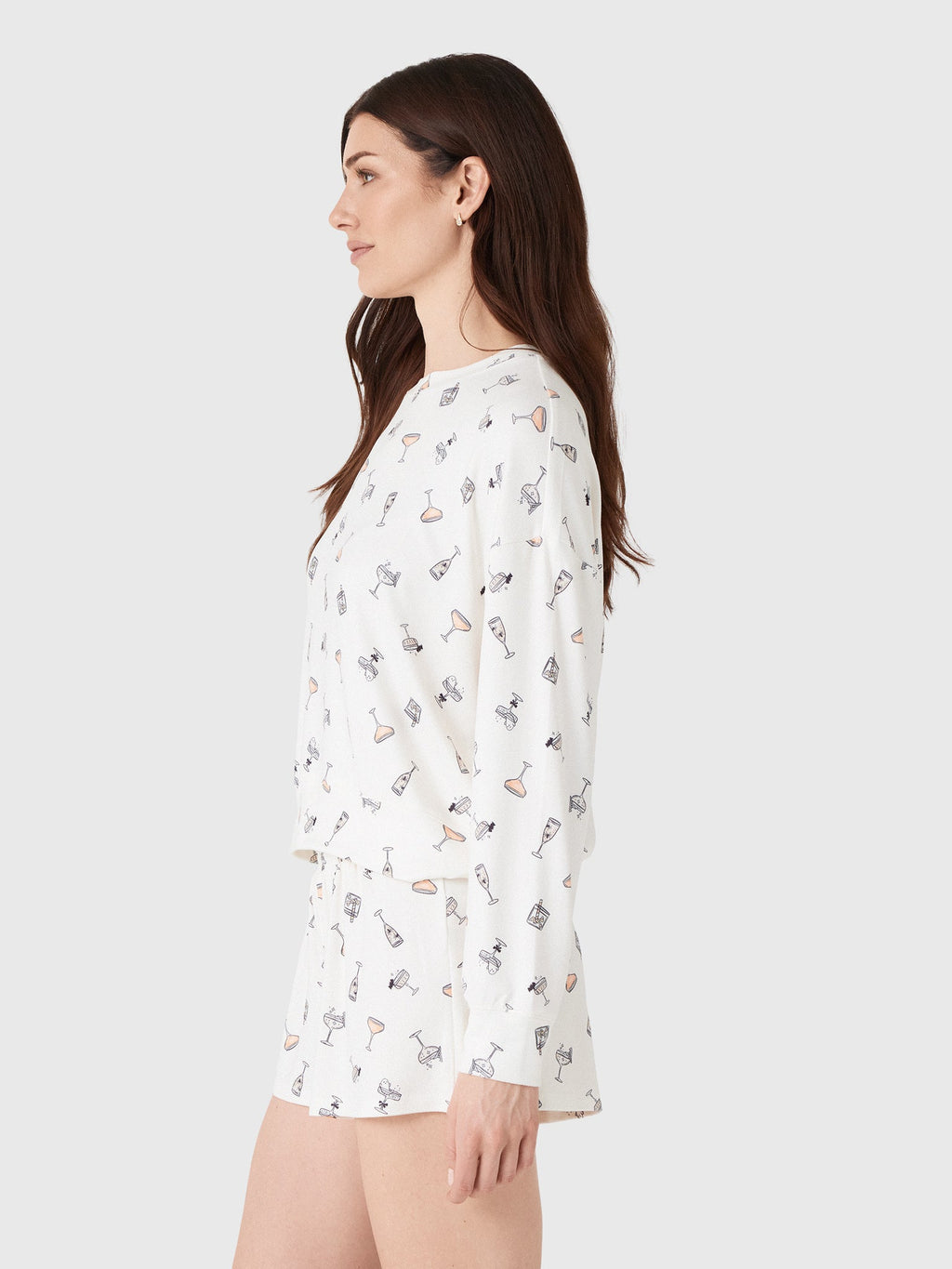 Z Supply Women's Ella Cocktail Long Sleeve Top