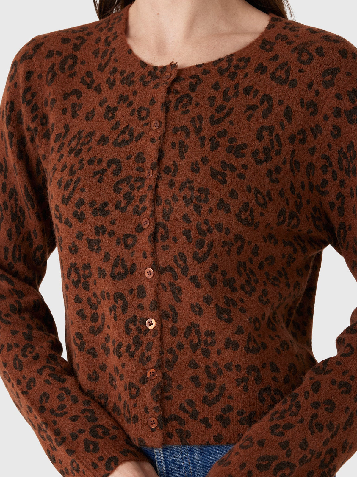 Z Supply Women's Medina Leopard Cardigan