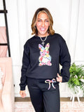 A Floral Easter Graphic Pullover - FINAL SALE