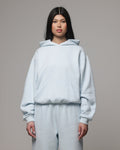 American Thrift Women's Classic Hoodie Light Blue